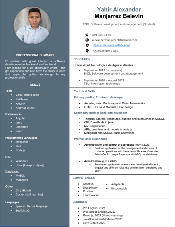 cv