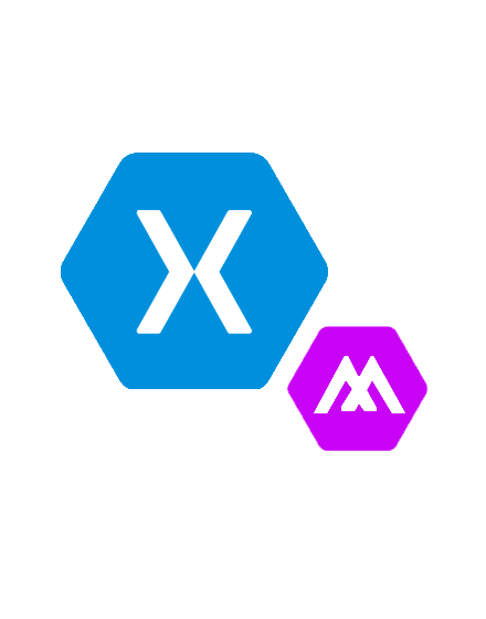 Logo de Xamarin y de .Net MAUI (evolución de Xamarin)